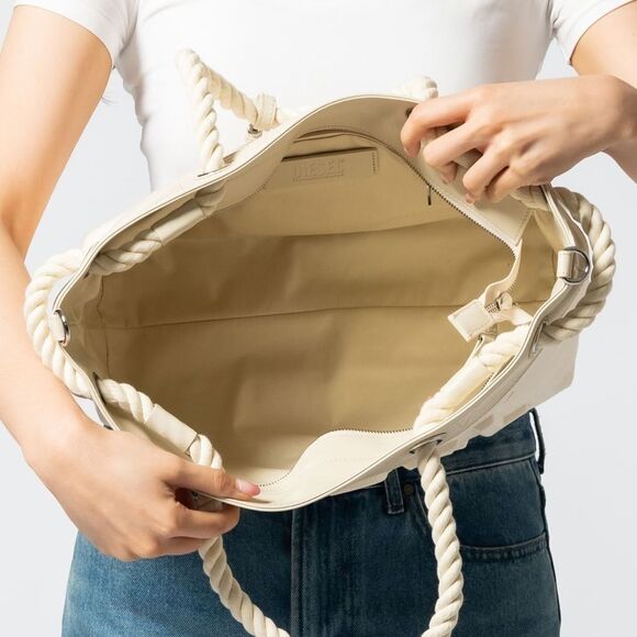 NEW DIESEL Rope Logo-Embossed Tote Bag - Picture 13 of 15